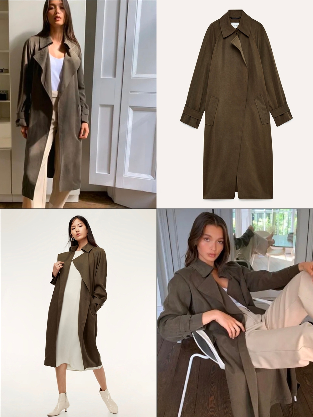 Aritzia Babaton Lilac Lawson Trench Coat - Picture 10 of 16